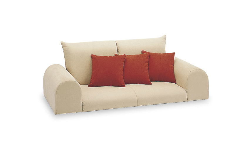 ソファ時:2人掛け（クッション3個付）