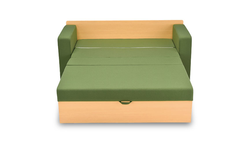 ベッド時：スクエア