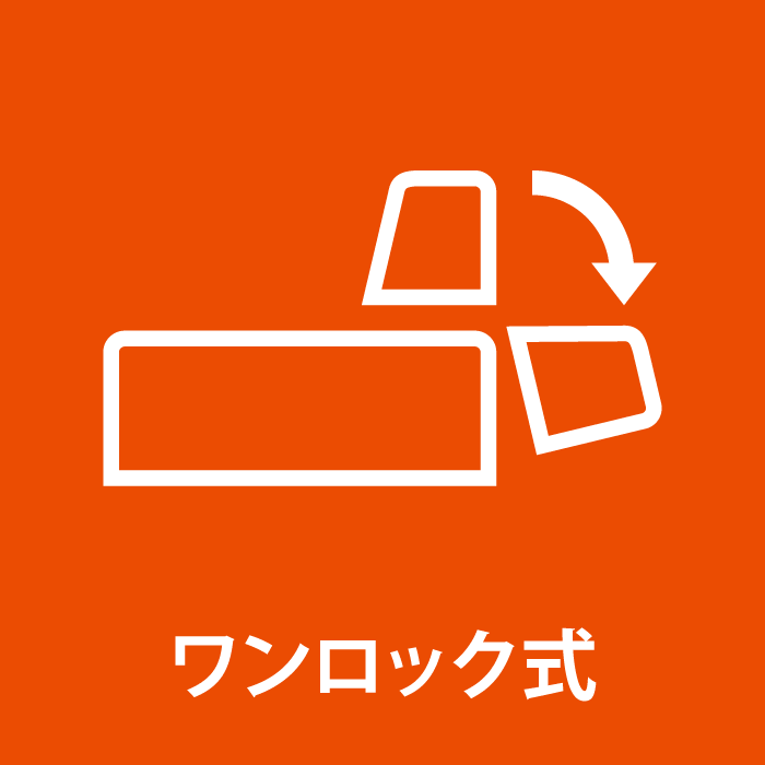 ワンロック式